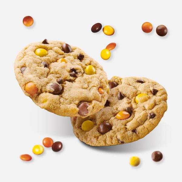 Betty Crocker Peanut Butter Cookie Mix, REESE S PIECES Minis & Chocolate Chips, 11.9 oz Cheap