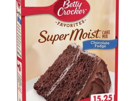 Betty Crocker Super Moist Chocolate Fudge Cake Mix, 15.25 oz. Online