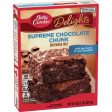 Betty Crocker Delights Supreme Chocolate Chunk Brownie Mix, 18 oz. Online now