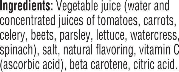 V8 Original 100% Vegetable Juice, 5.5 fl oz Can (Pack of 8) Fashion