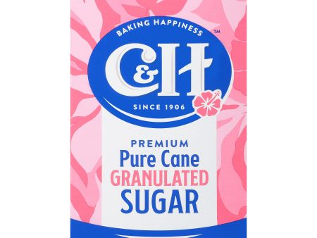 C&H Premium Pure Cane Granulated Sugar, 1 lb Box Online