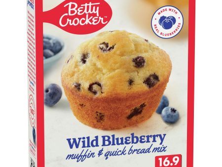 Betty Crocker Wild Blueberry Muffin and Quick Bread Mix, 16.9 oz. Discount