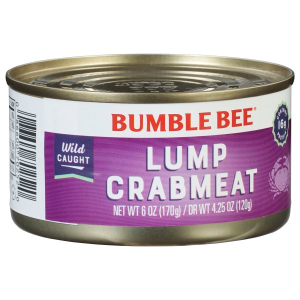 Bumble Bee Lump Crabmeat, 6 oz can For Cheap