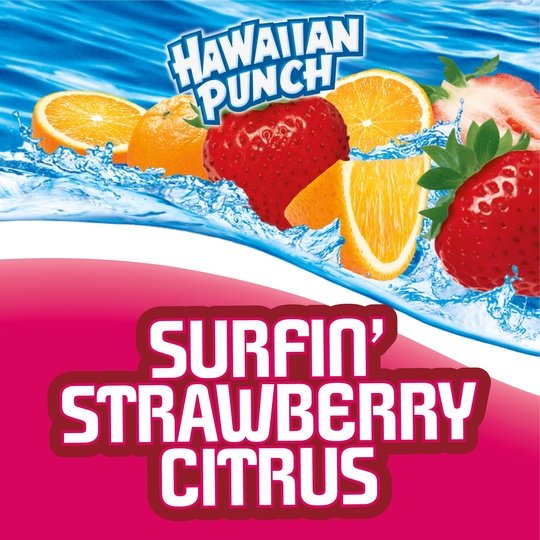 Hawaiian Punch Surfin  Strawberry Citrus Juice, 1 Gal, Bottle Supply