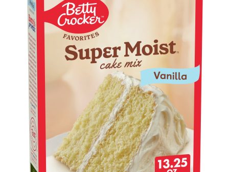 Betty Crocker Favorites Super Moist Vanilla Flavored Cake Mix, 13.25 oz Discount