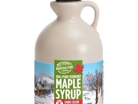 Butternut Mountain Farm 100% Pure Vermont Maple Syrup Dark, 32 fl oz Discount