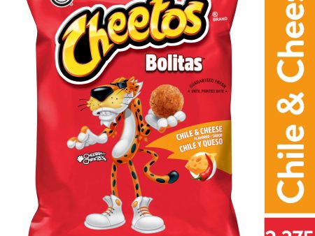 Cheetos Bolitas Chile & Cheese Snack Chips Puffed Snacks, 2.375 oz Bag Online Sale