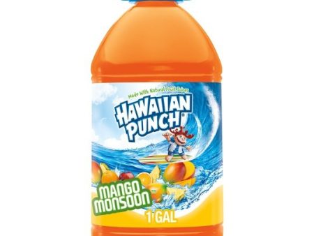 Hawaiian Punch Mango Monsoon Juice, 1 Gal, Bottle Supply