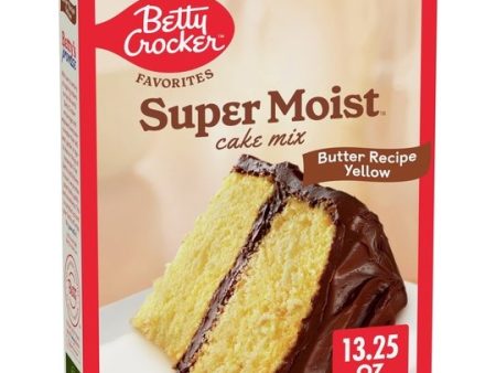 Betty Crocker Favorites Super Moist Butter Recipe Yellow Cake Mix, 13.25 oz Online Hot Sale