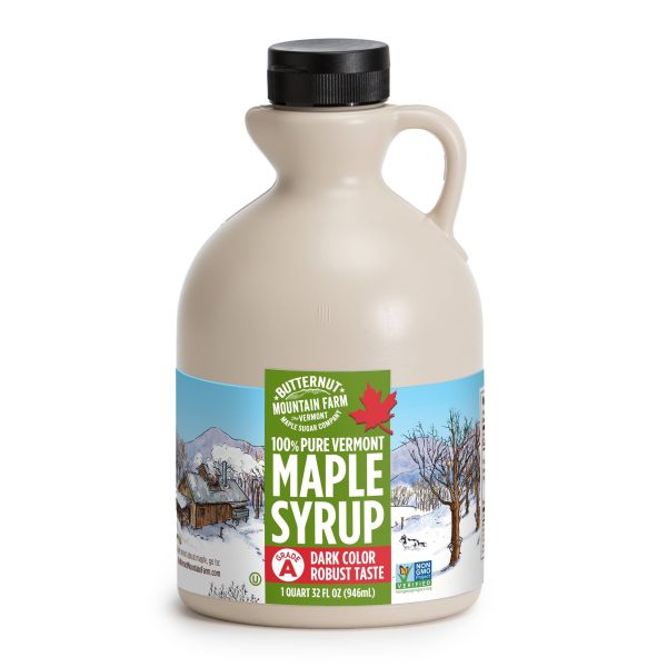 Butternut Mountain Farm 100% Pure Vermont Maple Syrup Dark, 32 fl oz Discount