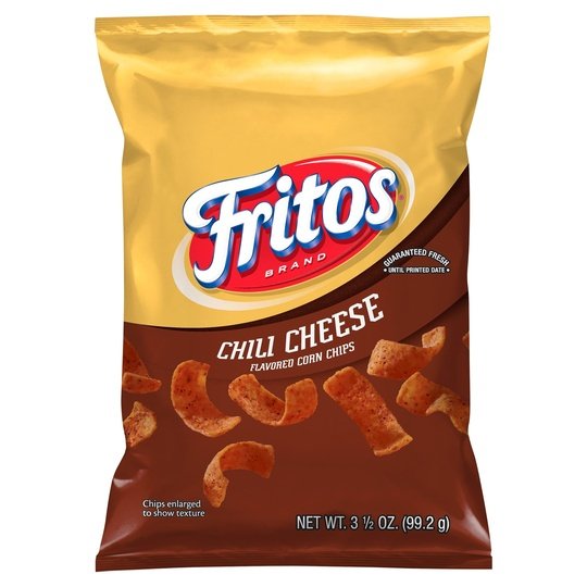 Fritos Corn Chips Chili Cheese Flavored Snack Chips, 3.5 oz Bag For Cheap