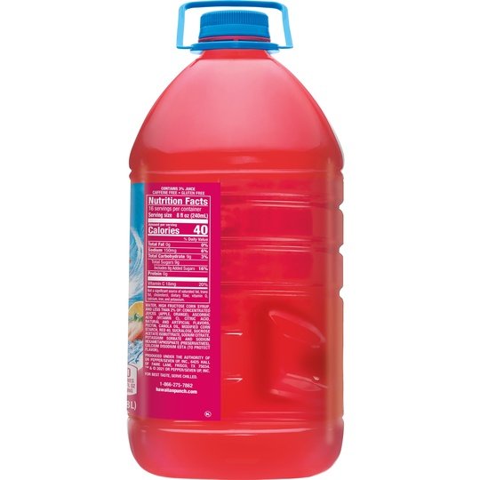 Hawaiian Punch Surfin  Strawberry Citrus Juice, 1 Gal, Bottle Supply