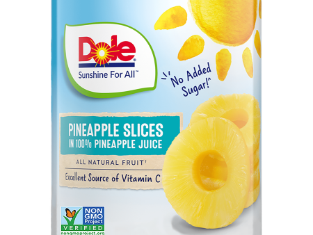 Dole Canned Pineapple Fruit Slices In 100% Pineapple Juice, 20 oz Online Hot Sale