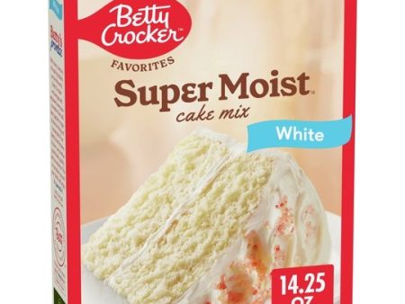 Betty Crocker Favorites Super Moist White Cake Mix, 14.25 oz For Sale