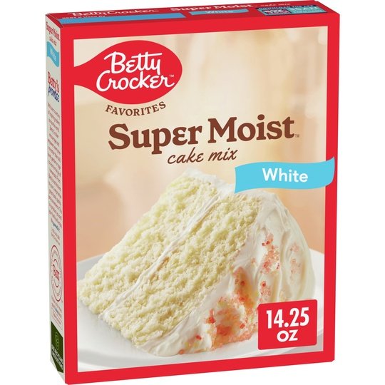 Betty Crocker Favorites Super Moist White Cake Mix, 14.25 oz For Sale