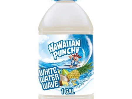 Hawaiian Punch Whitewater Wave Juice, 1 Gal, Bottle Sale