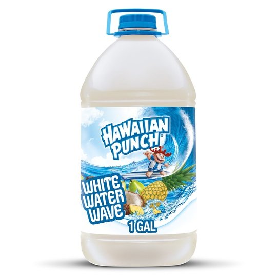 Hawaiian Punch Whitewater Wave Juice, 1 Gal, Bottle Sale