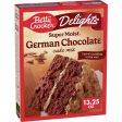 Betty Crocker Delights Super Moist German Chocolate Cake Mix, 13.25 oz. For Sale