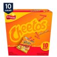 Cheetos Crunchy Cheese Flavored Snacks Flamin  Hot, 1 oz, 10 Count on Sale