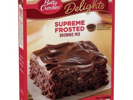 Betty Crocker Delights Supreme Frosted Brownie Mix, 19.1 oz. Cheap