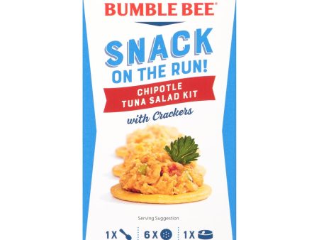 Bumble Bee Snack On The Run Chipotle Tuna Salad with Crackers Kit, 3.5 oz Online