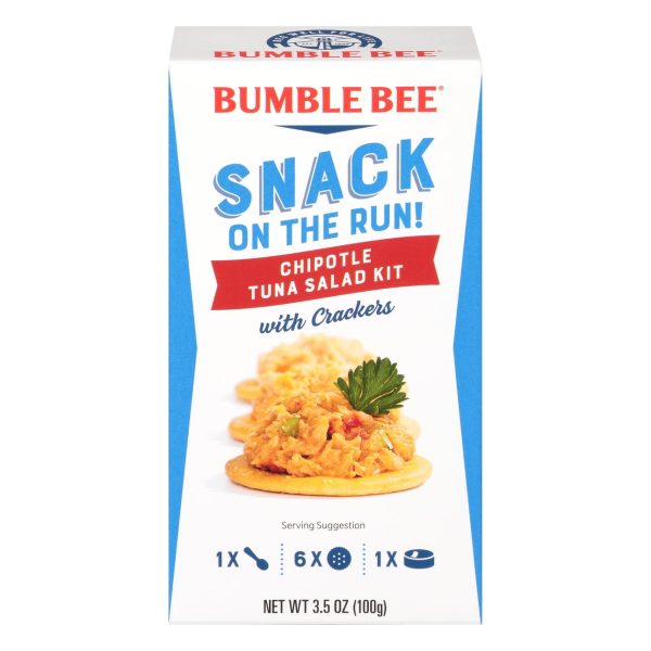 Bumble Bee Snack On The Run Chipotle Tuna Salad with Crackers Kit, 3.5 oz Online