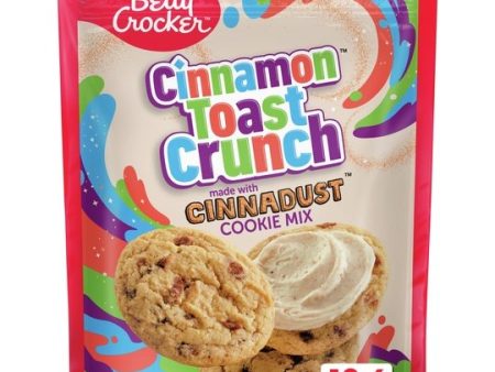 Betty Crocker Cinnamon Toast Crunch Cookie Mix, Made with Cinnadust, 12.6 oz Hot on Sale