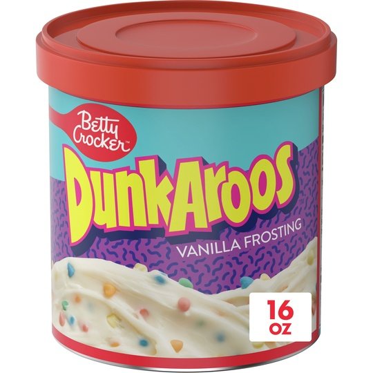 Betty Crocker Dunkaroos Vanilla Frosting with Rainbow Sprinkles, 16 oz Hot on Sale