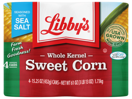 (4 Cans) Libby s Whole Kernel Sweet Corn, 15 oz Cheap