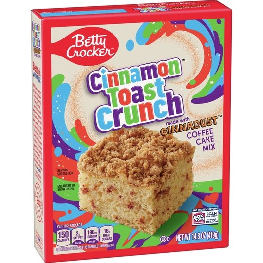 Betty Crocker Cinnamon Toast Crunch Coffee Cake Mix, 14.8 oz For Cheap