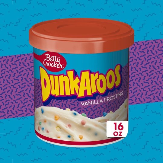 Betty Crocker Dunkaroos Vanilla Frosting with Rainbow Sprinkles, 16 oz Hot on Sale