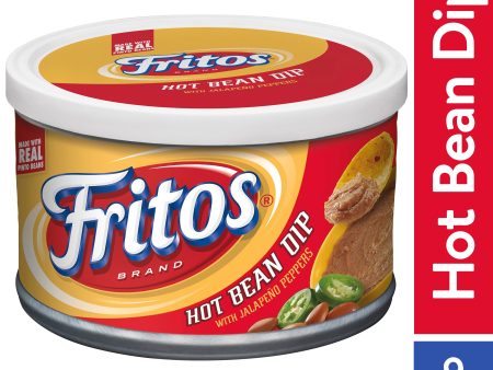 Fritos Hot Bean Dip with Jalapeno Peppers, 9 oz Supply