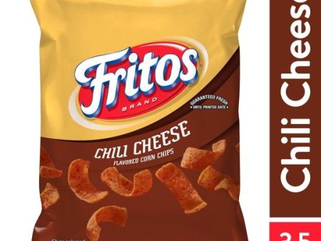 Fritos Corn Chips Chili Cheese Flavored Snack Chips, 3.5 oz Bag For Discount