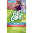 Go-GURT Disney Frozen Berry Magic and Strawberry Ice Castle Kids Fat Free Yogurt Variety Pack, Gluten Free, 2 oz. Yogurt Tubes (24 Count) Online Hot Sale