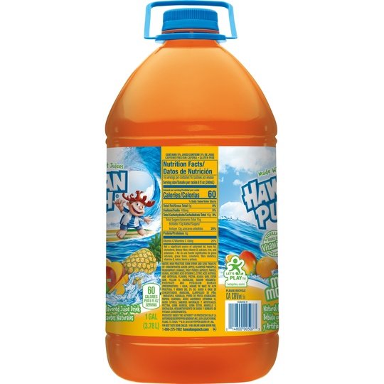 Hawaiian Punch Mango Monsoon Juice, 1 Gal, Bottle Supply