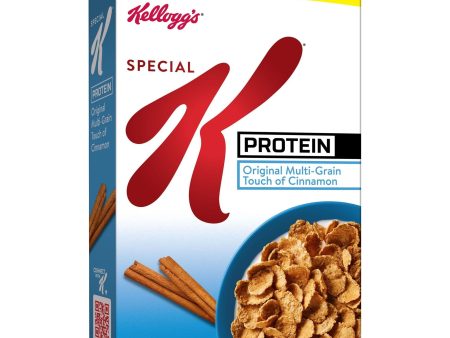 Kellogg s Special K Original Multi-Grain Touch of Cinnamon Cold Breakfast Cereal, Family Size, 19 oz Box Discount