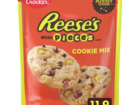 Betty Crocker Peanut Butter Cookie Mix, REESE S PIECES Minis & Chocolate Chips, 11.9 oz Cheap