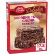 Betty Crocker Delights Triple Chunk Supreme Brownie Mix, 17.8 oz Cheap