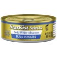 StarKist Selects Solid White Albacore Tuna in Water, 4.5 oz Supply