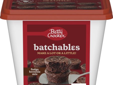 Betty Crocker Batchables Fudge Brownie Mix, Mix and Bake 4 to 12 per batch, 29.5 oz. Online Sale