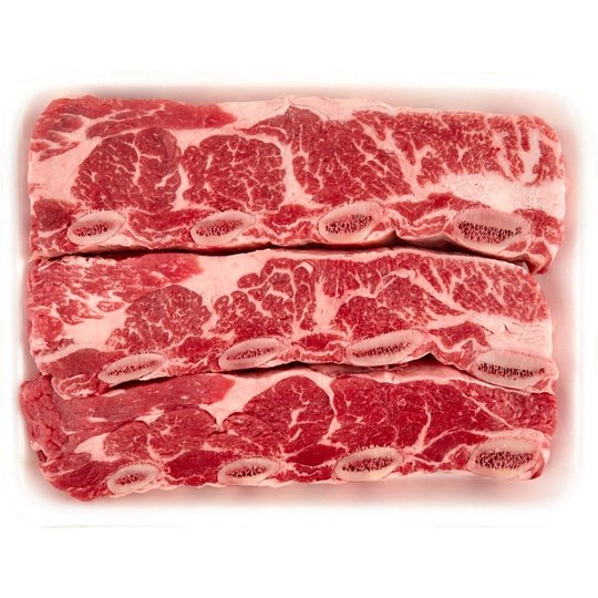 Beef Flanken Style Ribs Bone-In, 1.35 - 2.35 lb Tray Sale