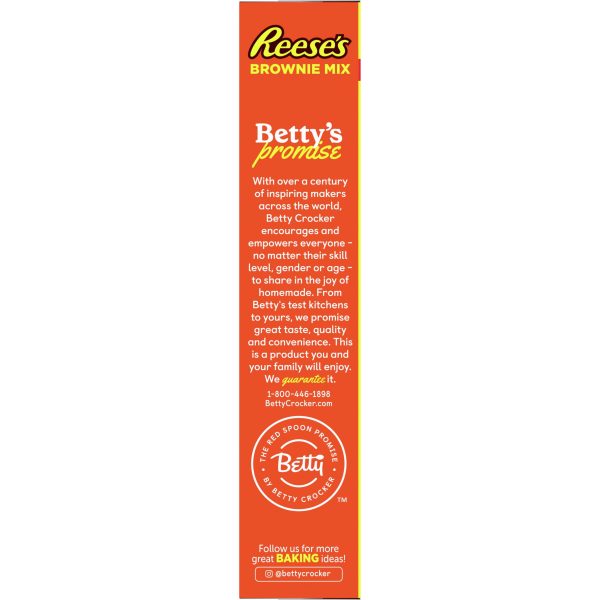 Betty Crocker REESE S Brownie Mix With REESEâS Peanut Butter Chips, 16 oz Supply