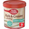 Betty Crocker Rich & Creamy Cream Cheese Flavored Frosting, Gluten Free Frosting, 16 oz Supply