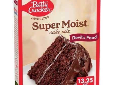 Betty Crocker Favorites Super Moist Devilâs Food Cake Mix, 13.25 oz Sale