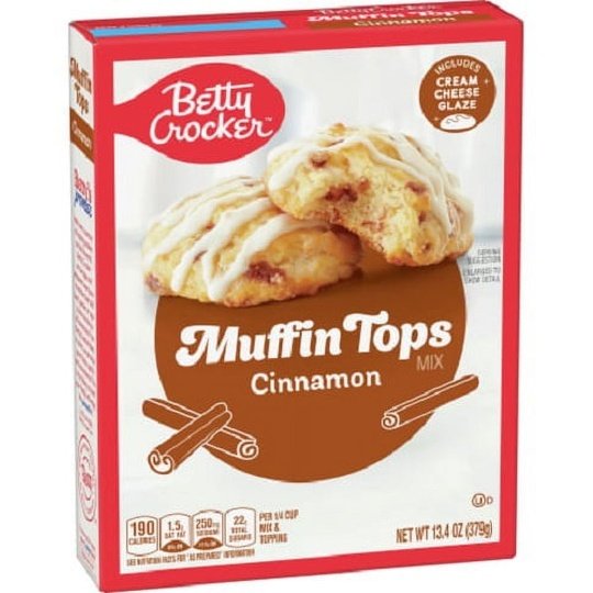 Betty Crocker Muffin Tops Mix, Cinnamon, With Topping, 13.4 oz For Cheap