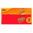 Cheetos Crunchy Cheese Flavored Snacks Flamin  Hot, 1 oz, 10 Count on Sale