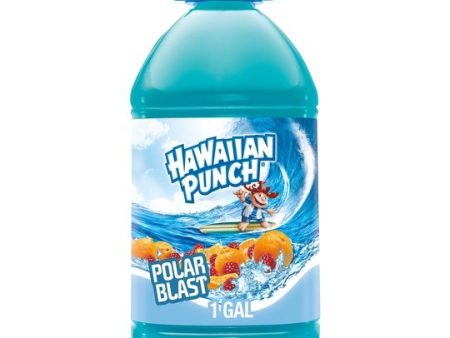 Hawaiian Punch Polar Blast, Juice Drink, 1 gal bottle Supply