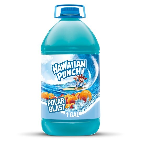 Hawaiian Punch Polar Blast, Juice Drink, 1 gal bottle Supply