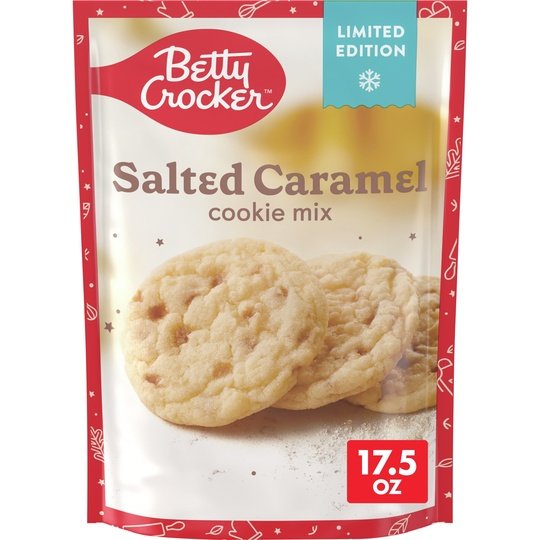 Betty Crocker Limited Edition Salted Caramel Holiday Cookie Mix, 17.5 oz Hot on Sale