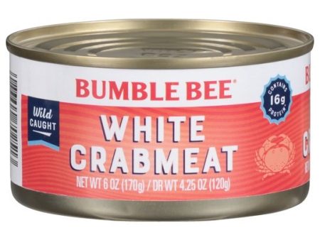 Bumble Bee White Crab Meat, 6 oz Can For Discount